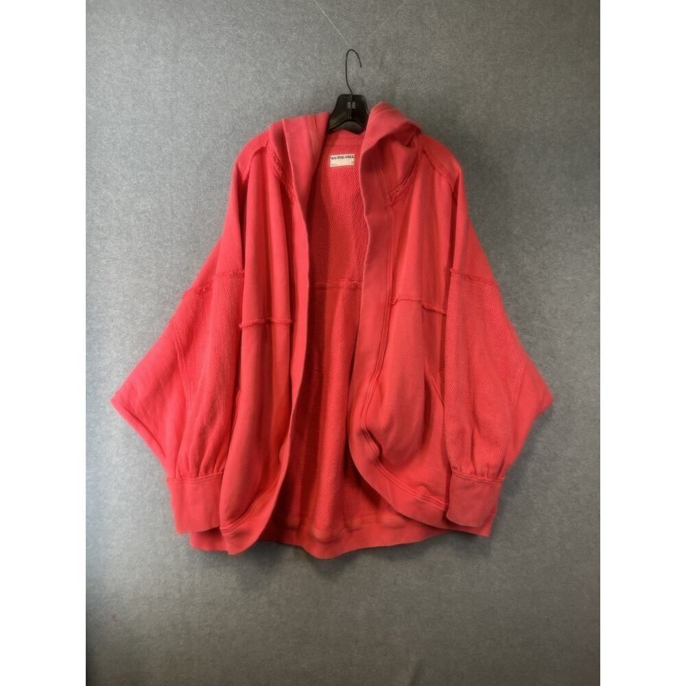 Free People Forever Yours Cardi Size Xlarge Pink Cardigan Sweater
